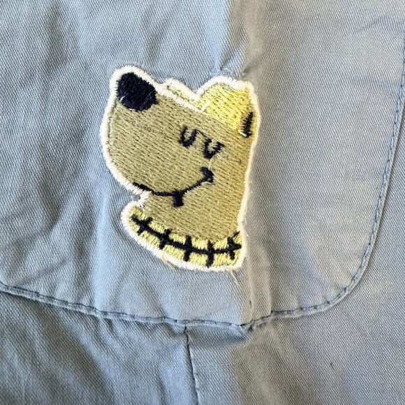 Du Pareil Au Meme Baby Boy Pants Baby Blue Size 24 Months Pocket Pre-owned - Picture 2 of 4